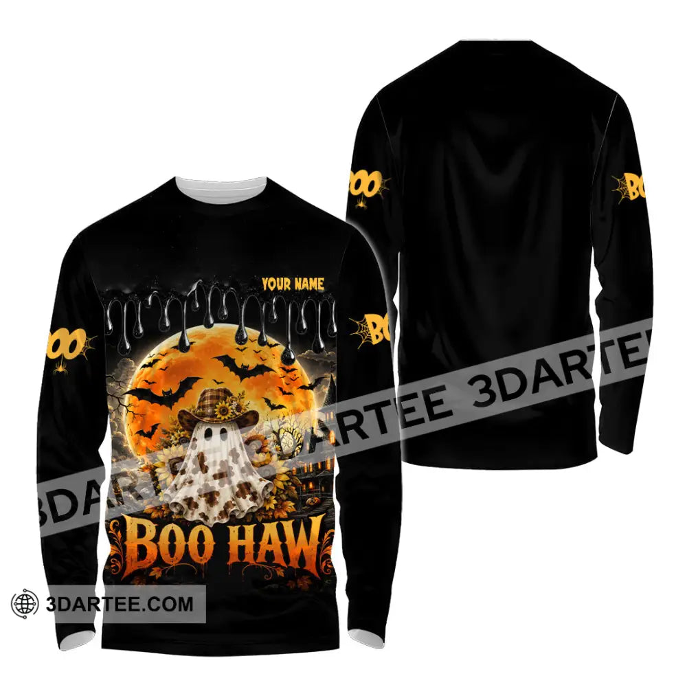 Unisex Shirt - Custom Boo Haw Shirt - Long Sleeve Shirt / S - T-shirt