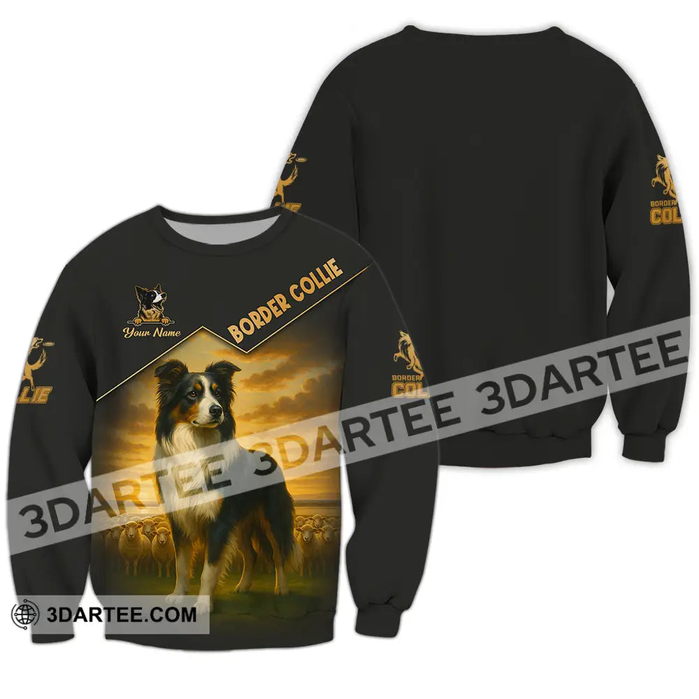 Unisex Shirt - Custom Border Collie Shirt Long Sleeve / S T-shirt