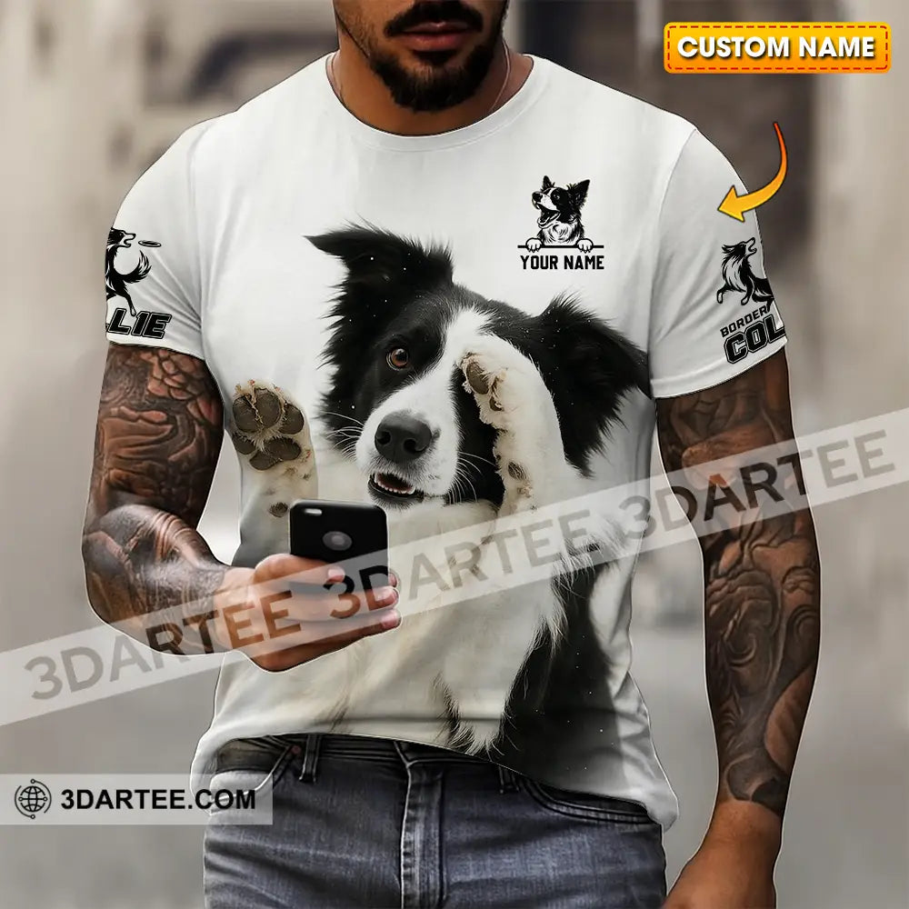 Unisex Shirt - Custom Border Collie Shirt T-shirt