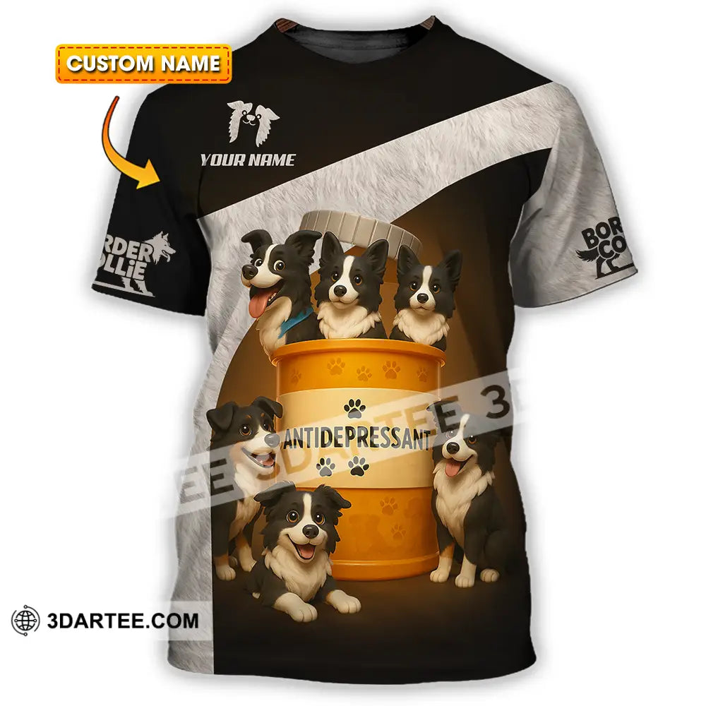 Unisex Shirt - Custom Border Collie Shirt T-shirt