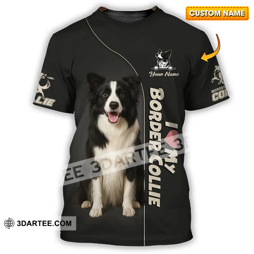 Unisex Shirt - Custom Border Collie Shirt T-shirt