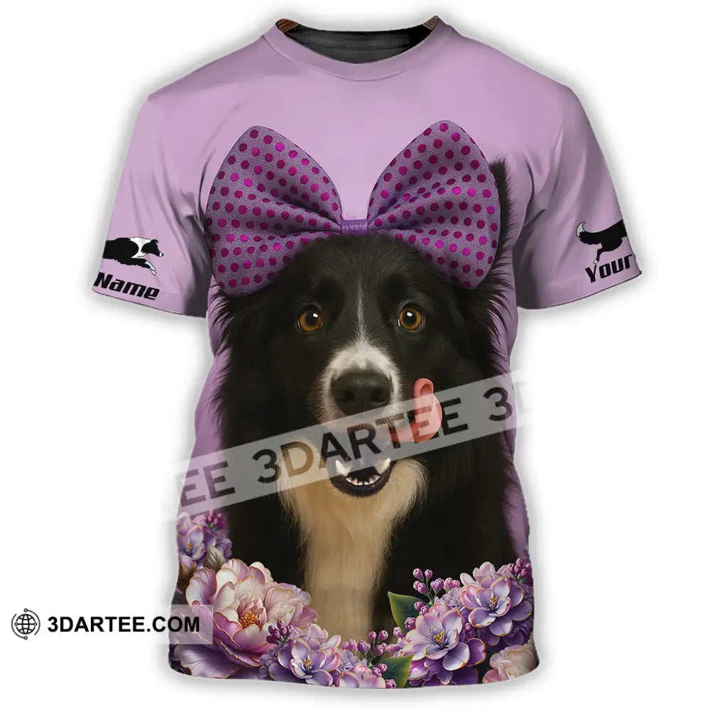Unisex Shirt - Custom Border Collie Shirt T-Shirt / S T-shirt