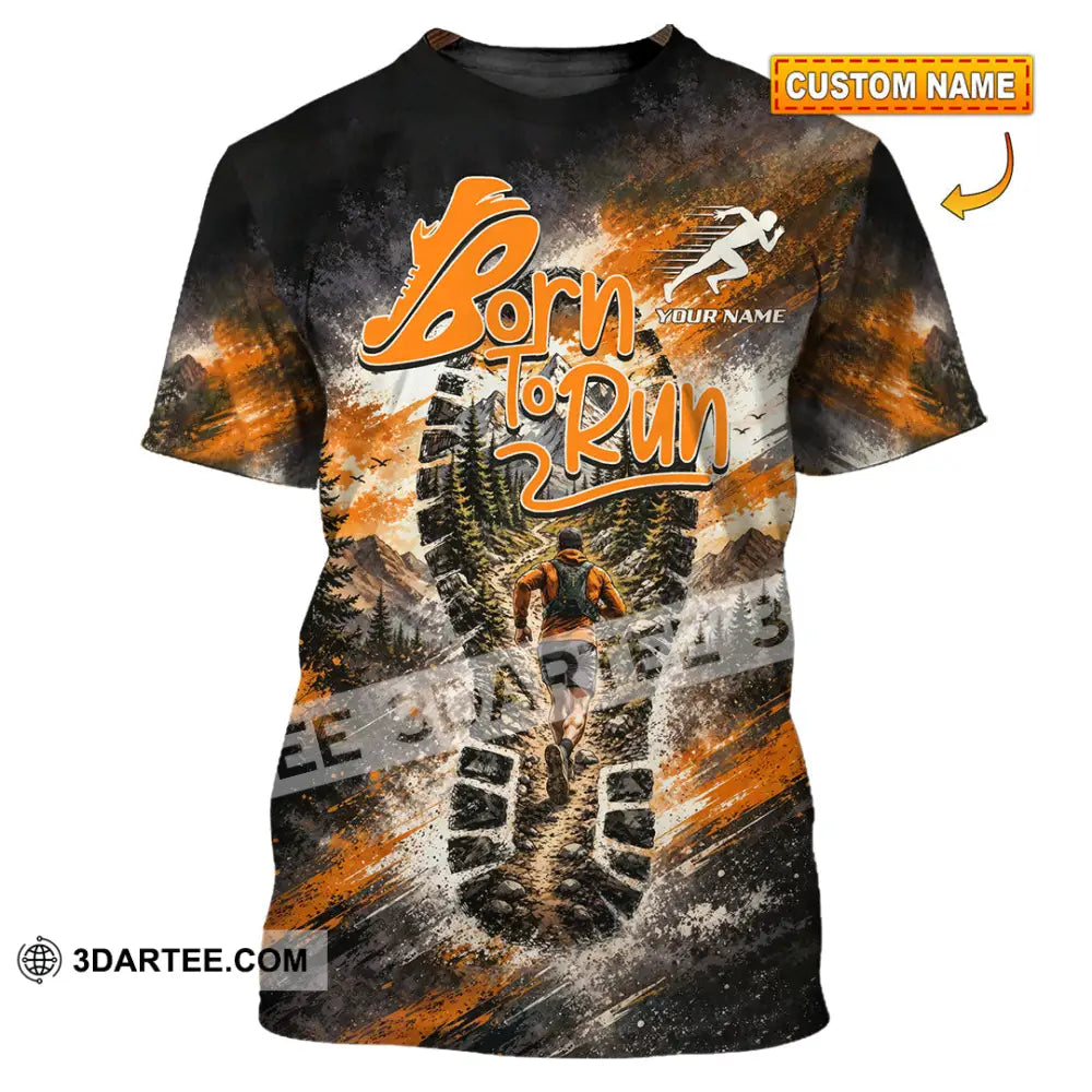 Unisex Shirt - Custom Born To Run Shirt - T-shirt