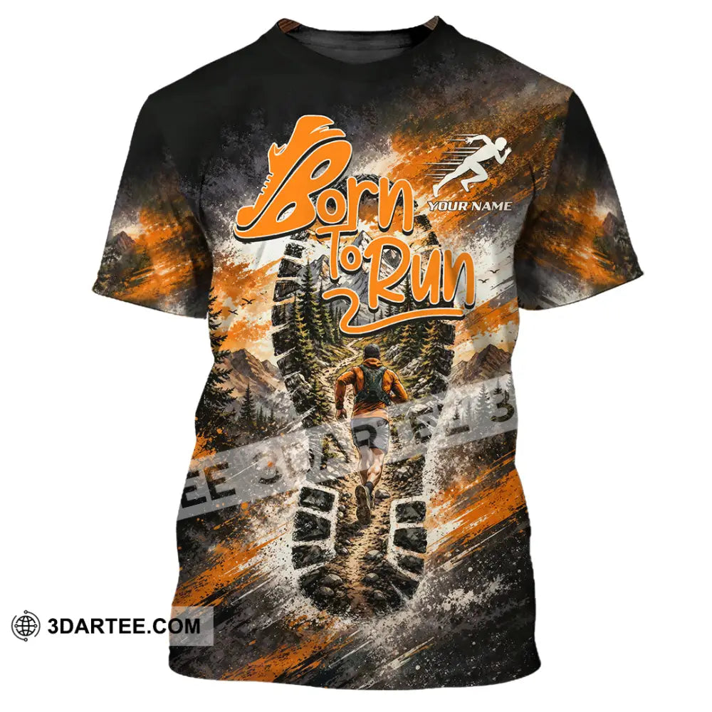 Unisex Shirt - Custom Born To Run Shirt - T-Shirt / S - T-shirt