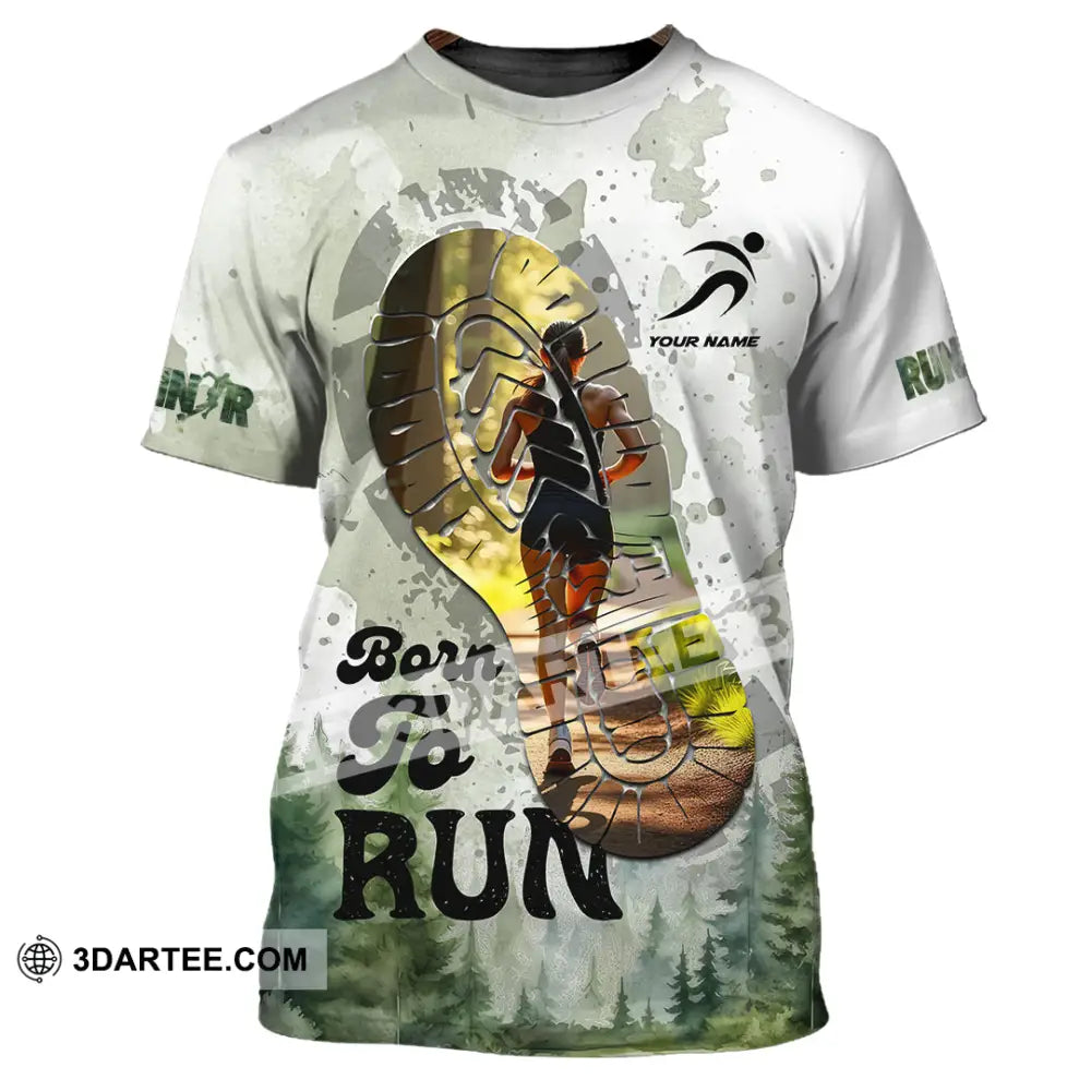 Unisex Shirt - Custom Born To Run Shirt T-Shirt / S T-shirt