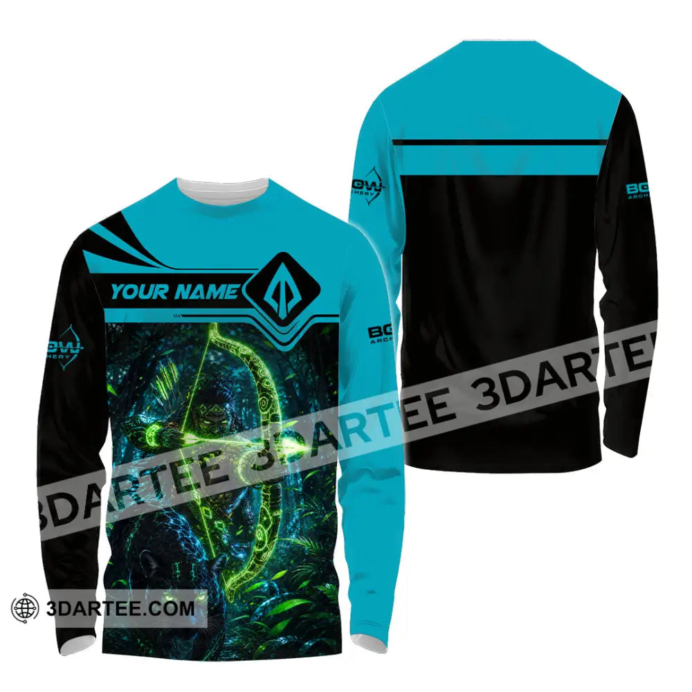 Unisex Shirt - Custom Bow Archery Shirt - Long Sleeve Shirt / S - T-shirt