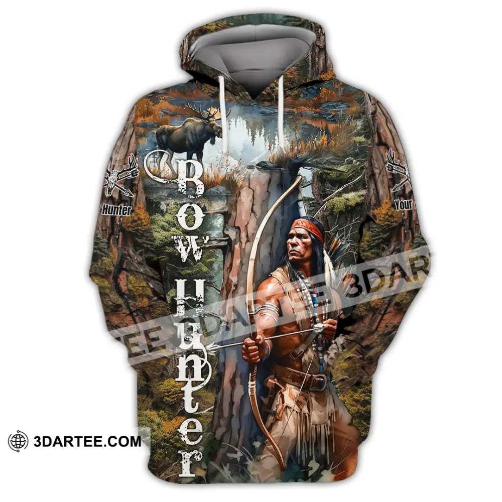 Unisex Shirt - Custom Bow Hunter Shirt Hoodie / S T-shirt