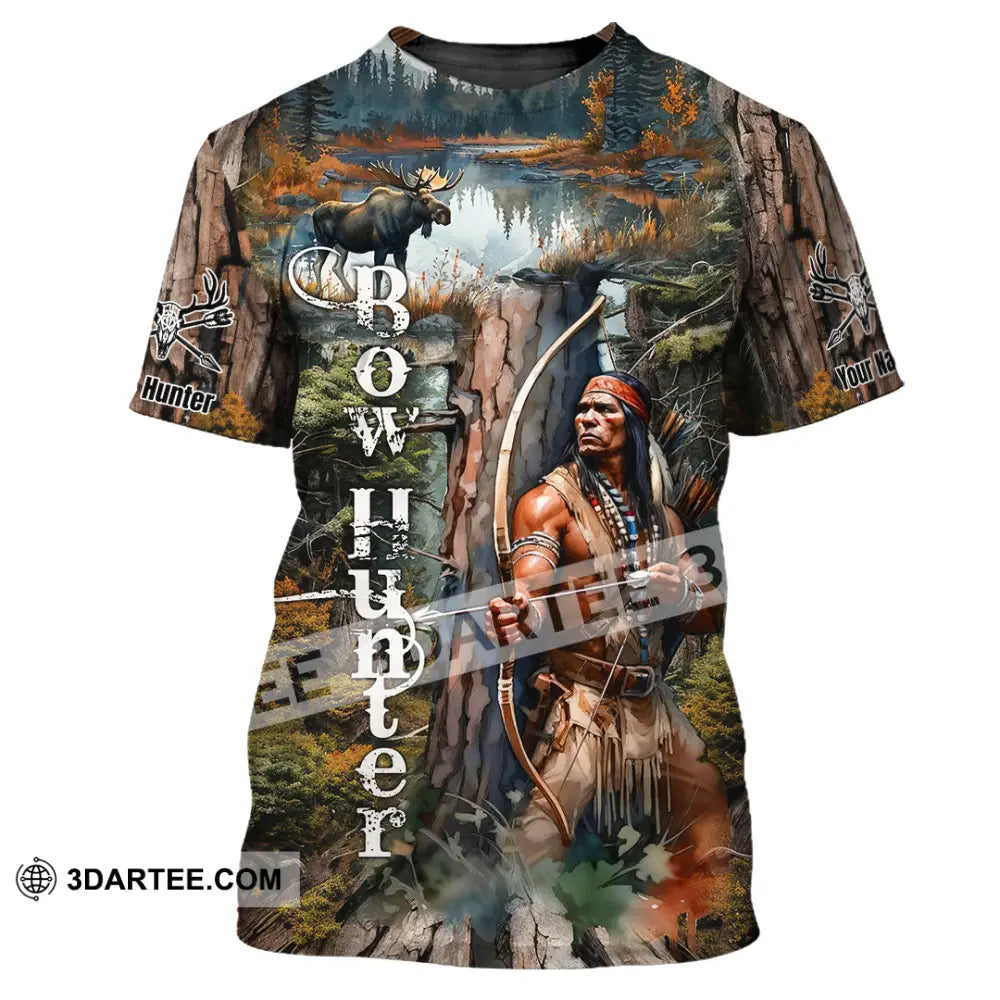 Unisex Shirt - Custom Bow Hunter Shirt T-Shirt / S T-shirt