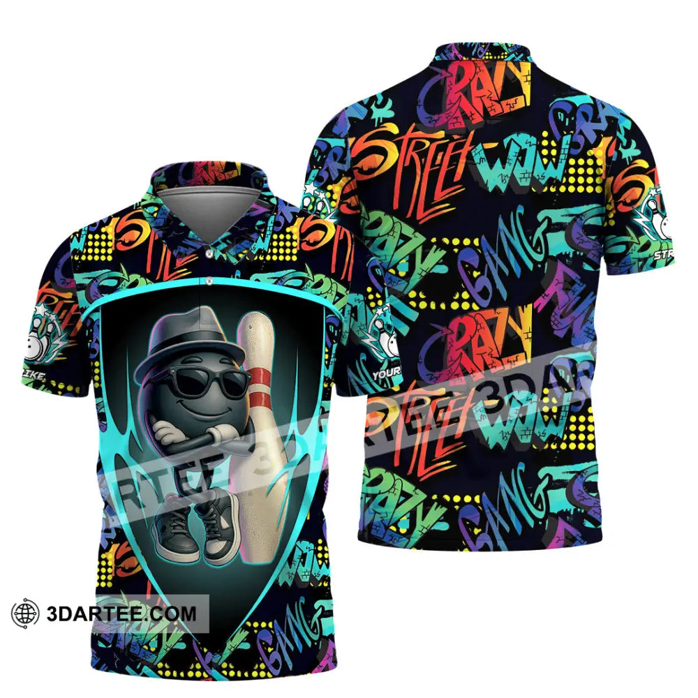 Unisex Shirt - Custom Bowling Gang Shirt Polo Shirt / S T-shirt