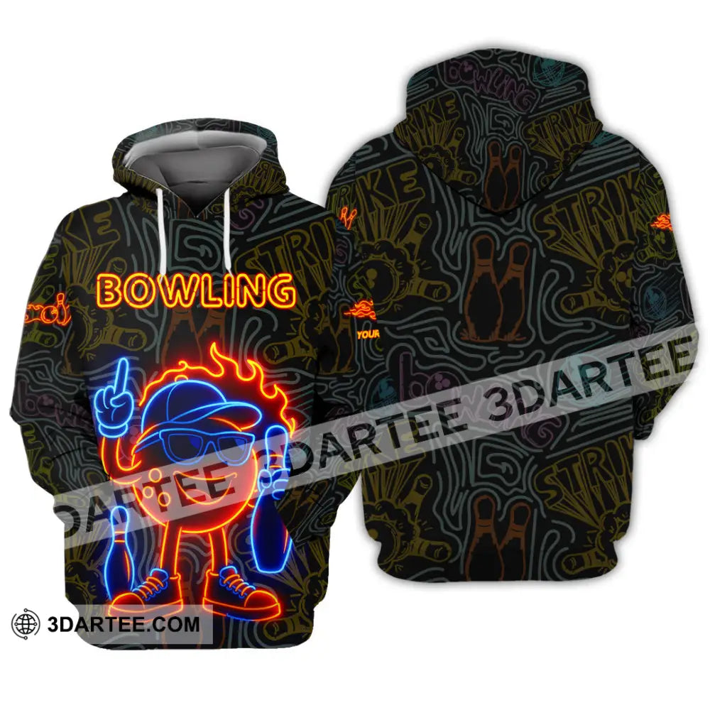 Unisex Shirt - Custom Bowling Shirt Hoodie / S T-shirt