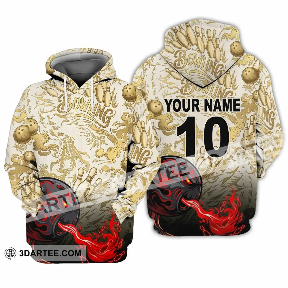 Unisex Shirt - Custom Bowling Shirt - Hoodie / S - T-shirt