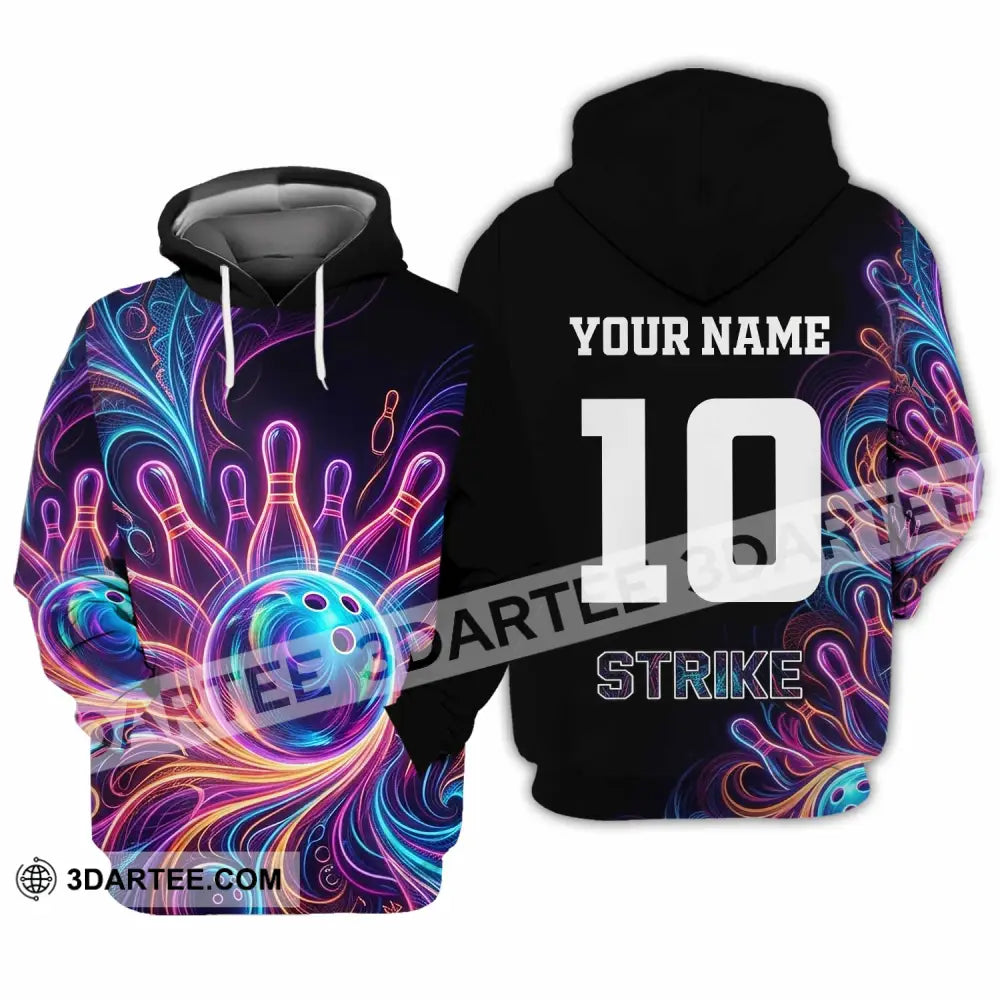 Unisex Shirt - Custom Bowling Shirt - Hoodie / S - T-shirt