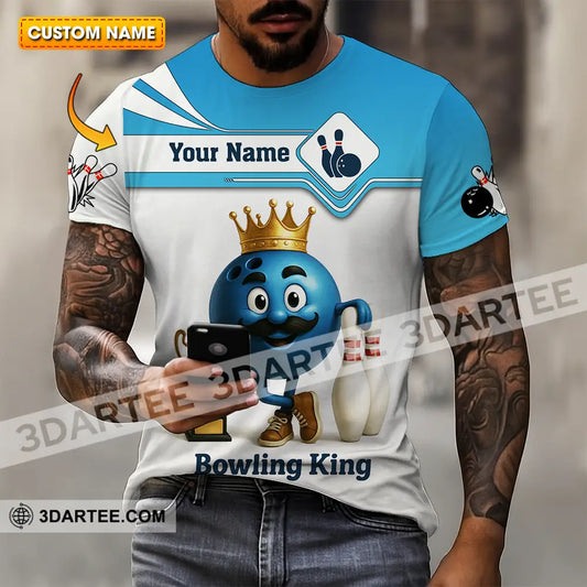 Unisex Shirt - Custom Bowling King Shirt T-shirt