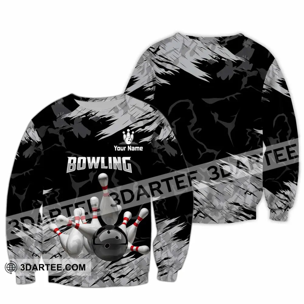 Unisex Shirt - Custom Bowling Shirt - Long Sleeve / S - T-shirt
