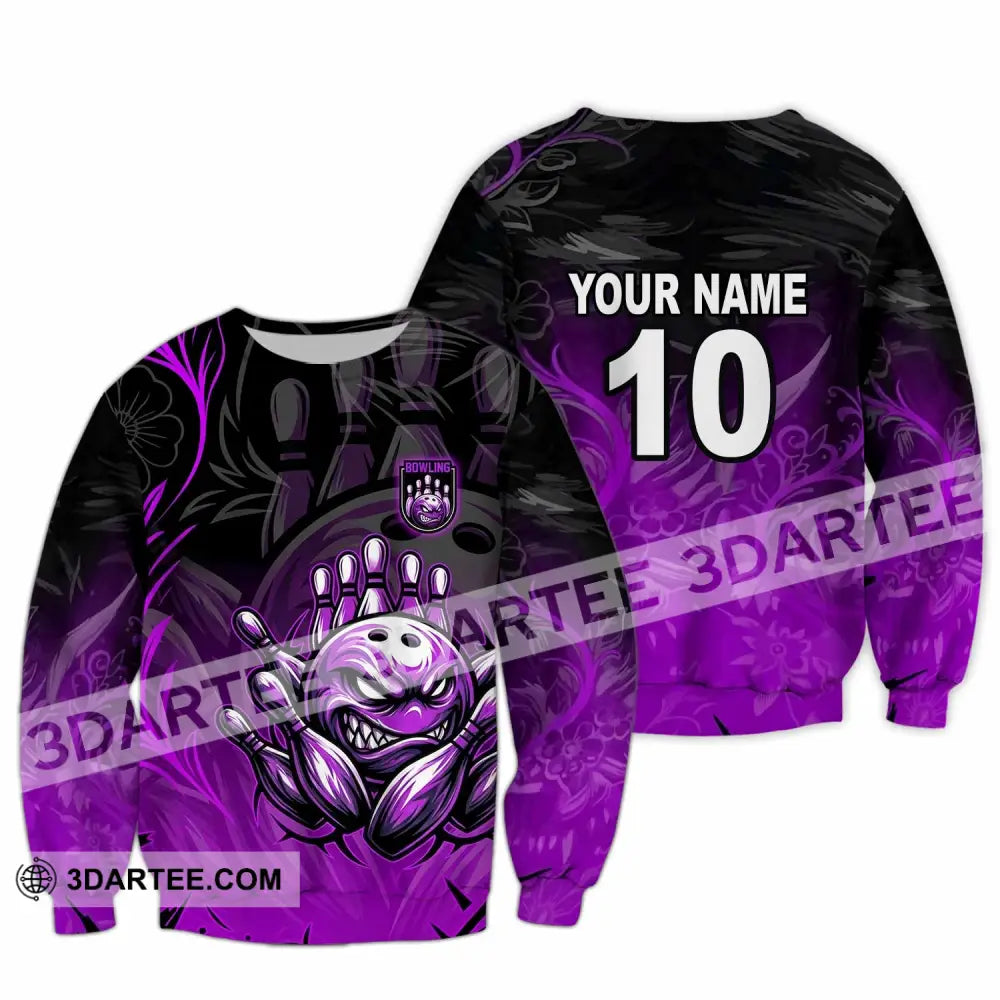 Unisex Shirt - Custom Bowling Shirt - Long Sleeve / S - T-shirt