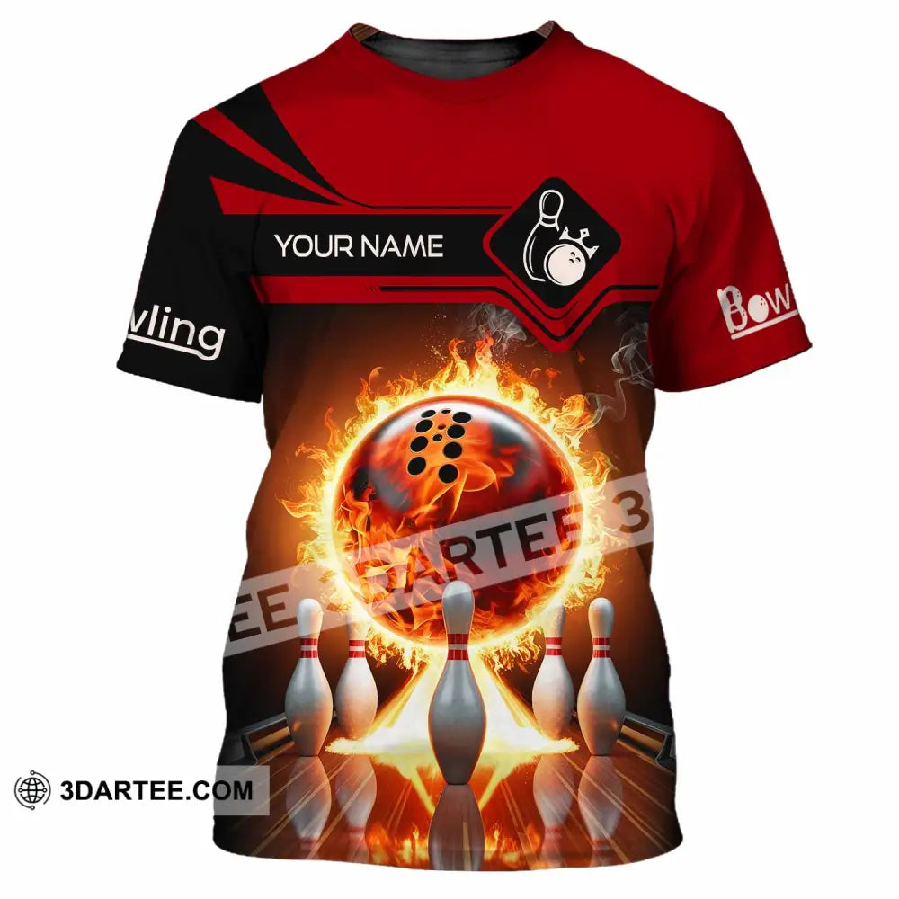 Unisex Shirt - Custom Bowling Player Shirt T-Shirt / S T-shirt