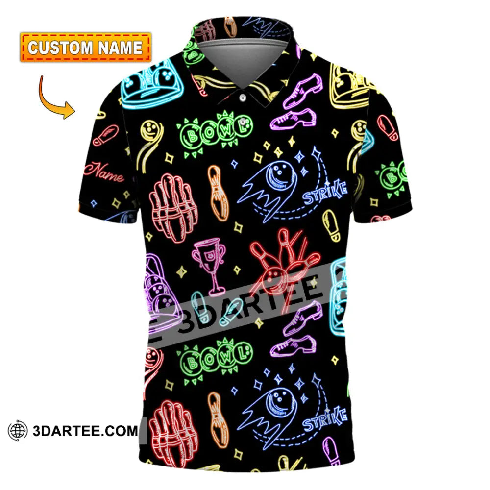 Unisex Shirt - Custom Bowling Strike Shirt T-shirt