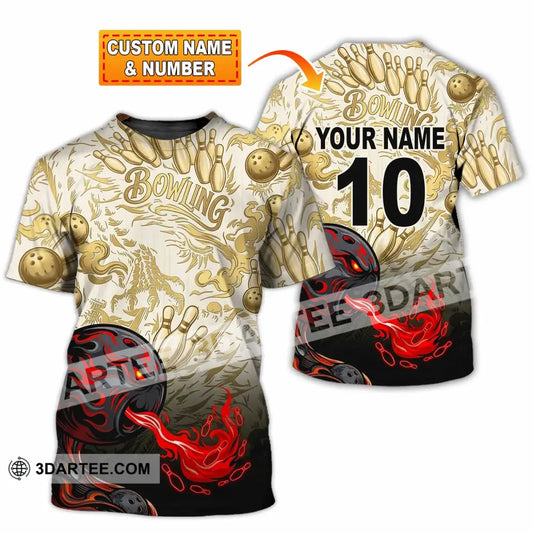 Unisex Shirt - Custom Bowling Shirt - T-shirt