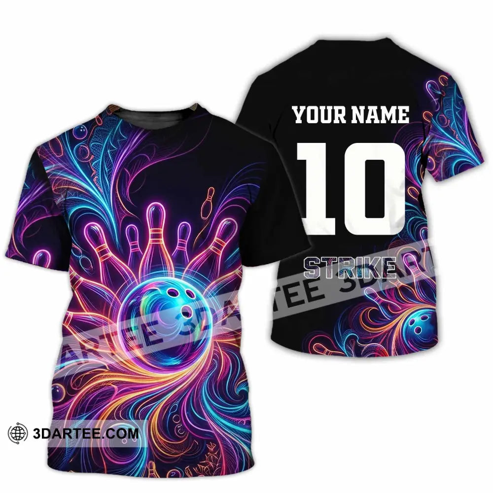 Unisex Shirt - Custom Bowling Shirt - T-Shirt / S - T-shirt