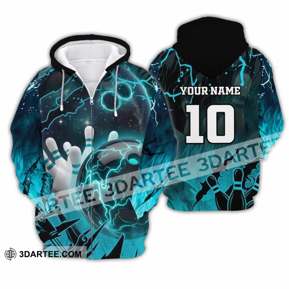Unisex Shirt - Custom Bowling Shirt - Zipper Hoodie / S - T-shirt