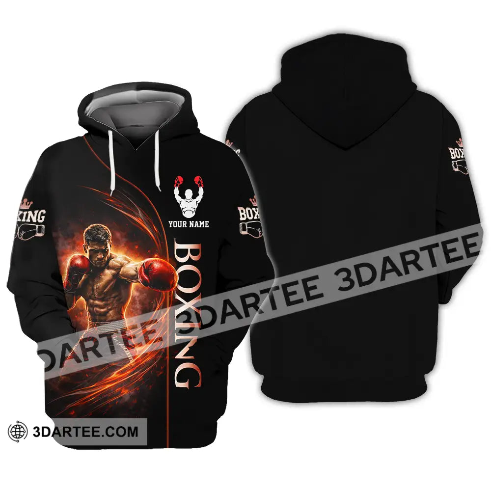 Unisex Shirt - Custom Boxing 3D Shirt - Hoodie / S - T-shirt