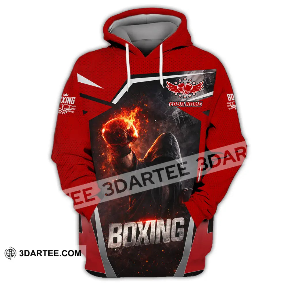 Unisex Shirt - Custom Boxing 3D Shirt - Hoodie / S - T-shirt
