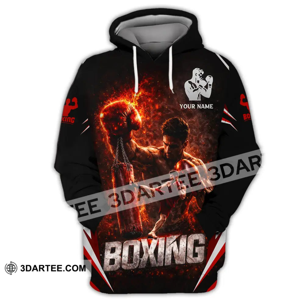 Unisex Shirt - Custom Boxing 3D Shirt - Hoodie / S - T-shirt