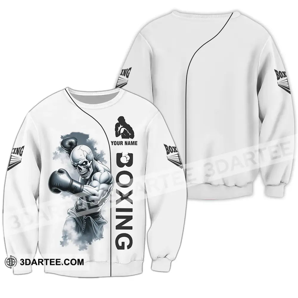 Unisex Shirt - Custom Boxing 3D Shirt Long Sleeve / S T-shirt
