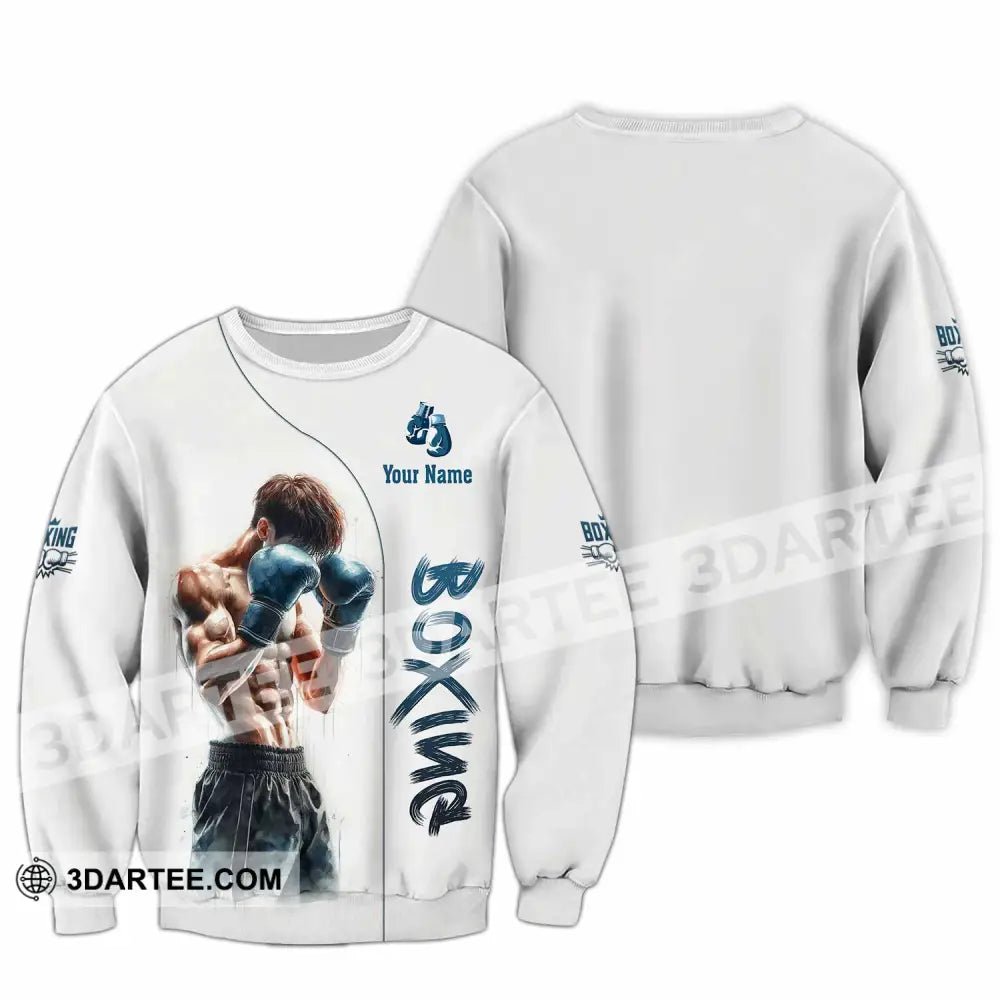 Unisex Shirt - Custom Boxing 3D Shirt Long Sleeve / S T-shirt