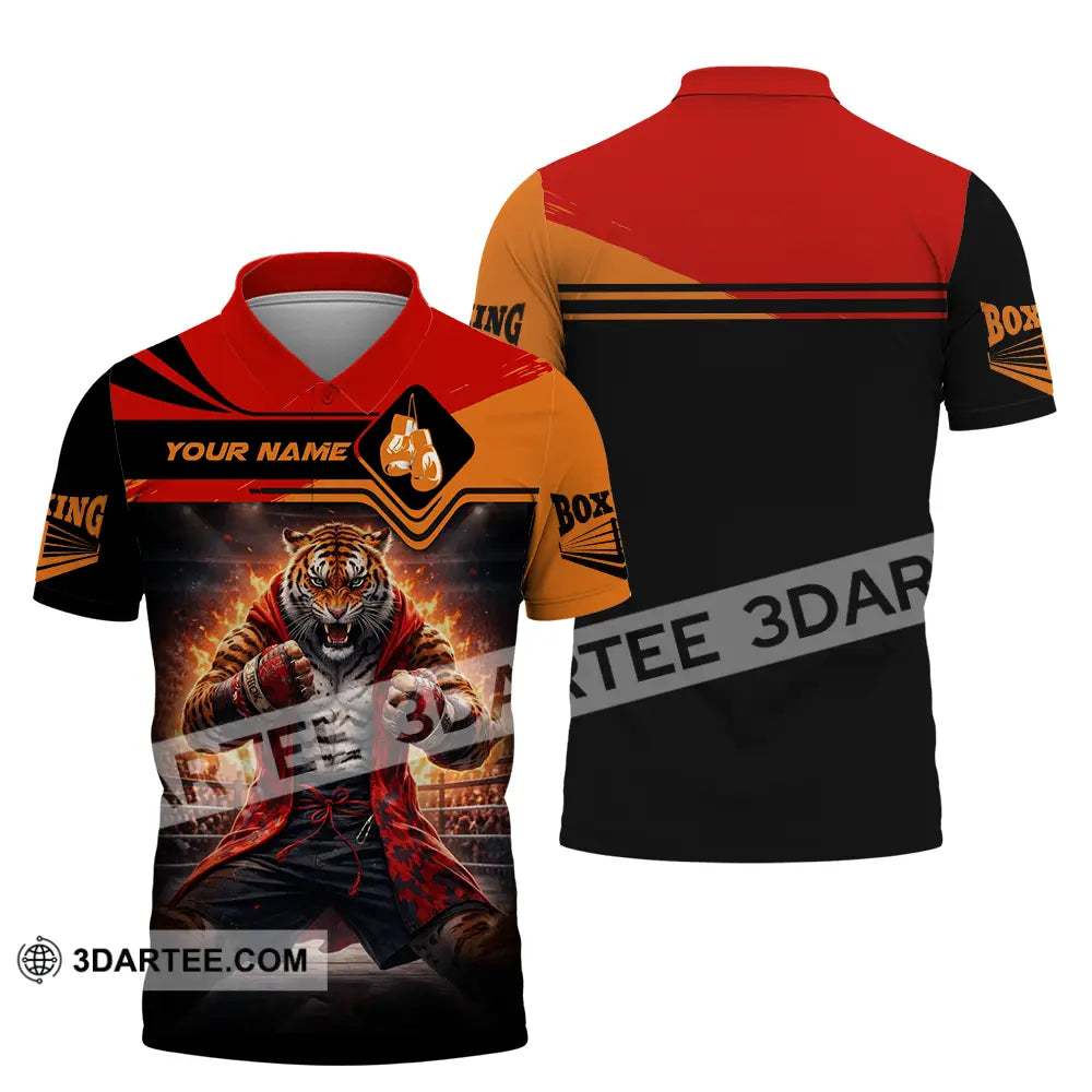 Unisex Shirt - Custom Boxing 3D Shirt Polo Shirt / S T-shirt