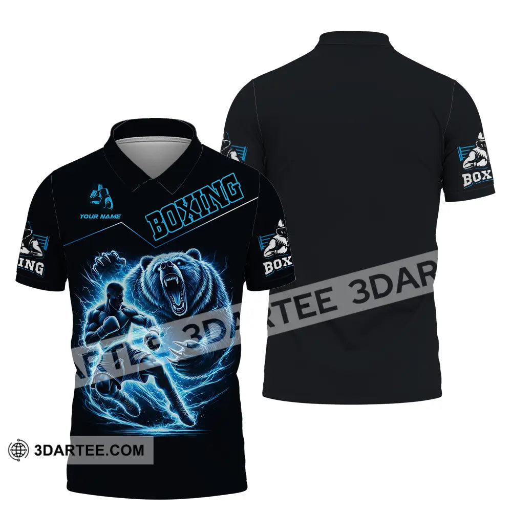 Unisex Shirt - Custom Boxing 3D Shirt Polo Shirt / S T-shirt