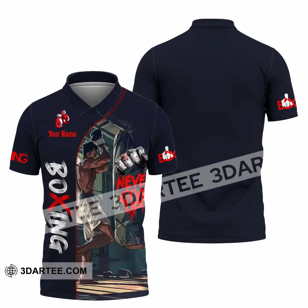 Unisex Shirt - Custom Boxing 3D Shirt Polo Shirt / S T-shirt