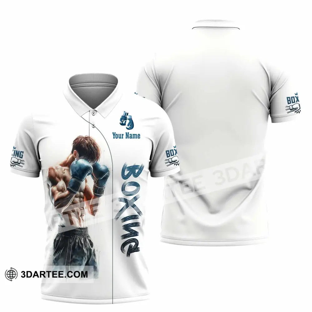 Unisex Shirt - Custom Boxing 3D Shirt Polo Shirt / S T-shirt