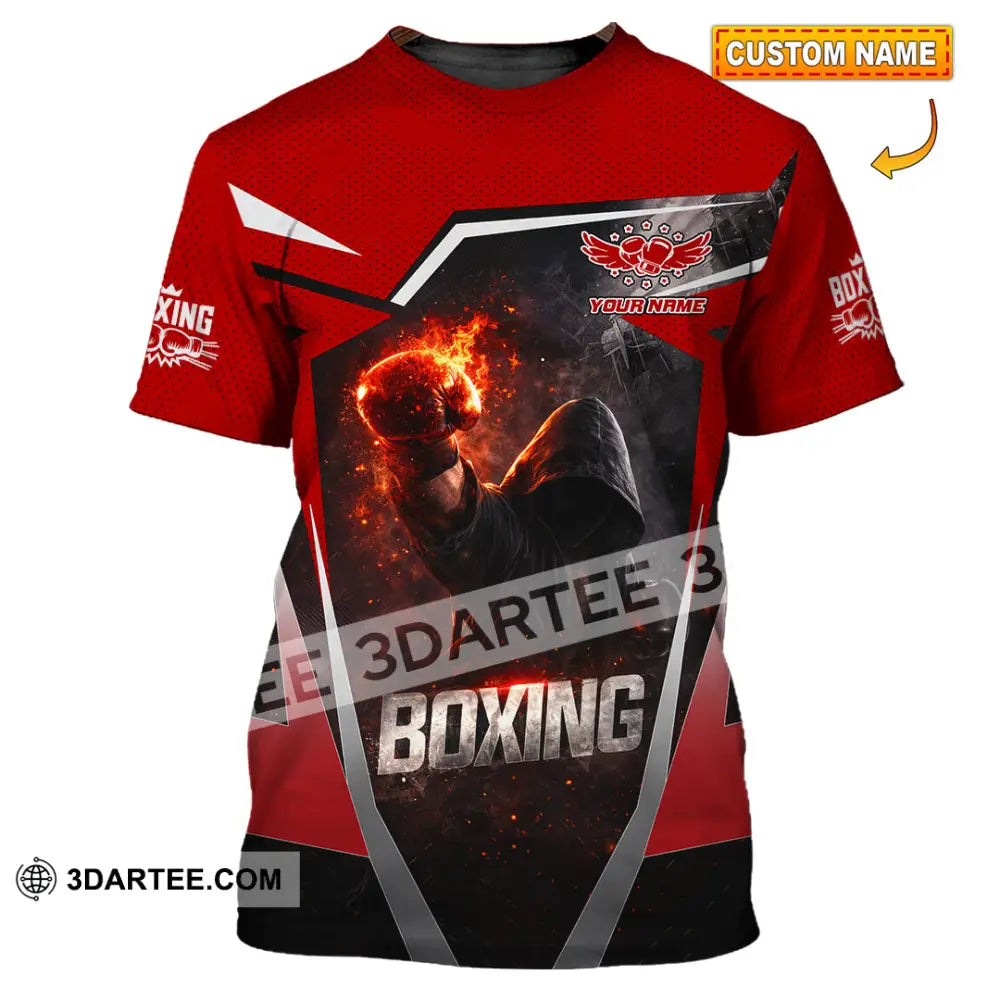 Unisex Shirt - Custom Boxing 3D Shirt - T-shirt
