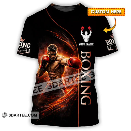 Unisex Shirt - Custom Boxing 3D Shirt - T-shirt