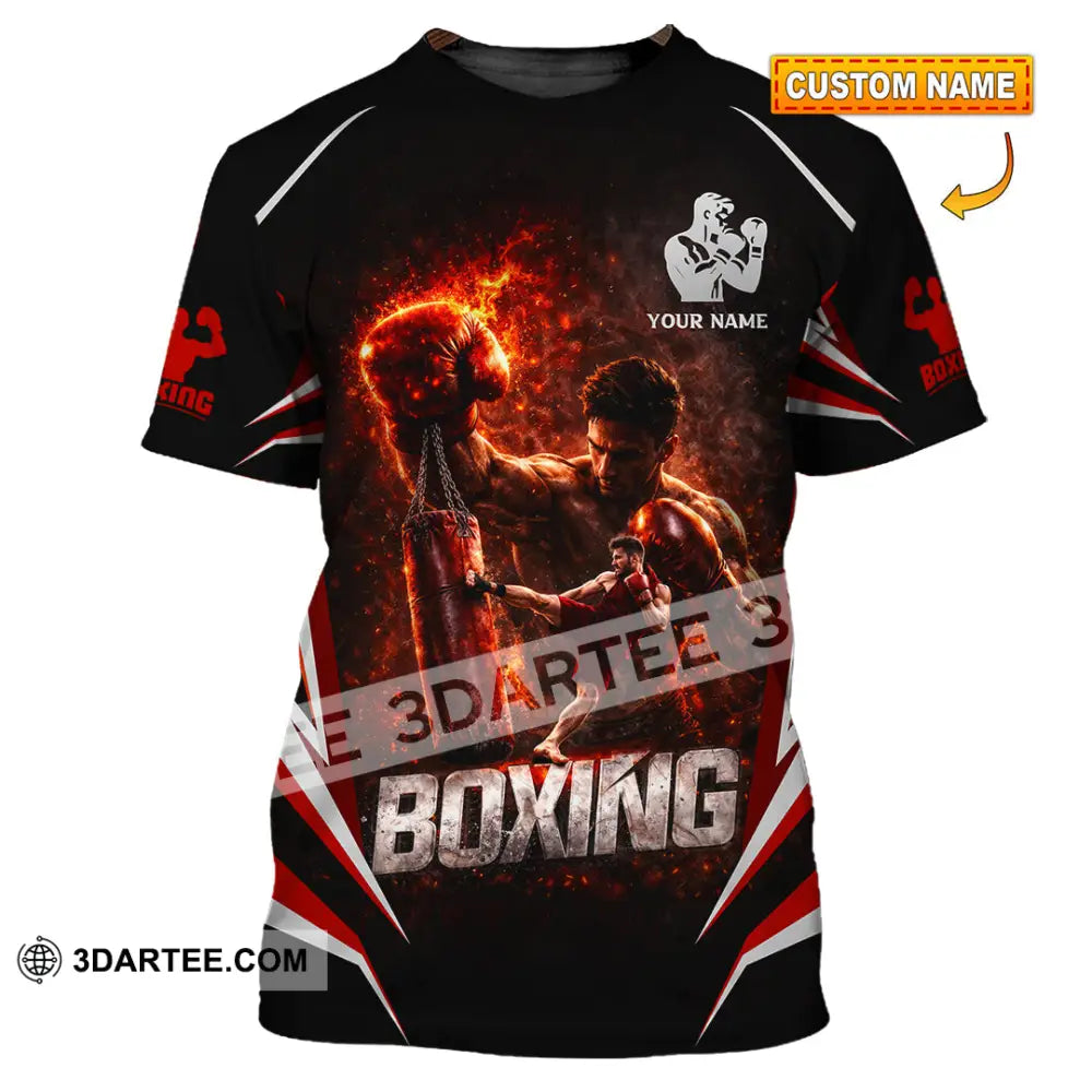Unisex Shirt - Custom Boxing 3D Shirt - T-shirt
