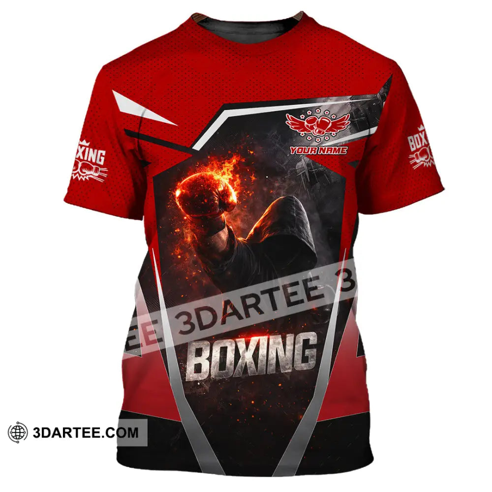 Unisex Shirt - Custom Boxing 3D Shirt - T-Shirt / S - T-shirt