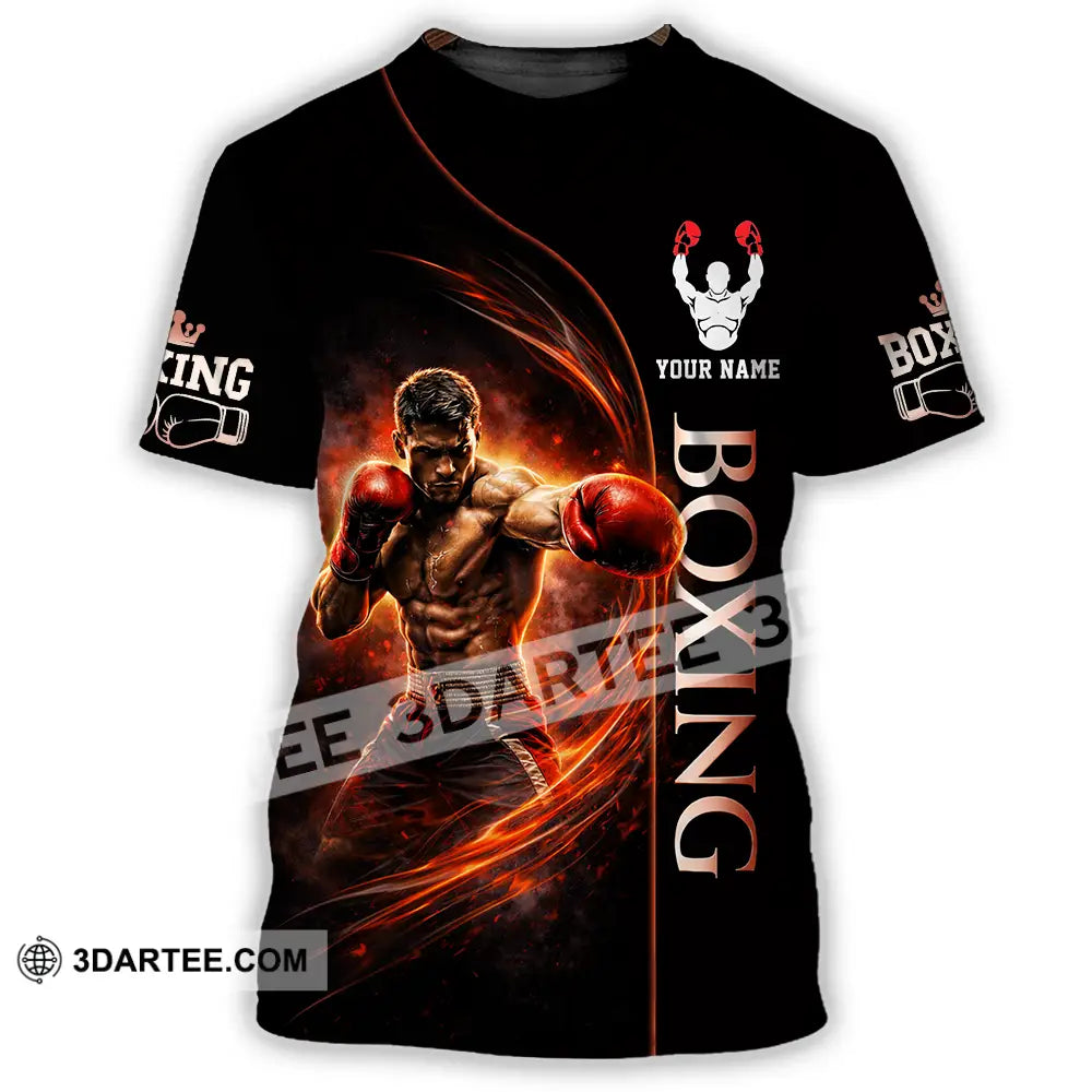Unisex Shirt - Custom Boxing 3D Shirt - T-Shirt / S - T-shirt