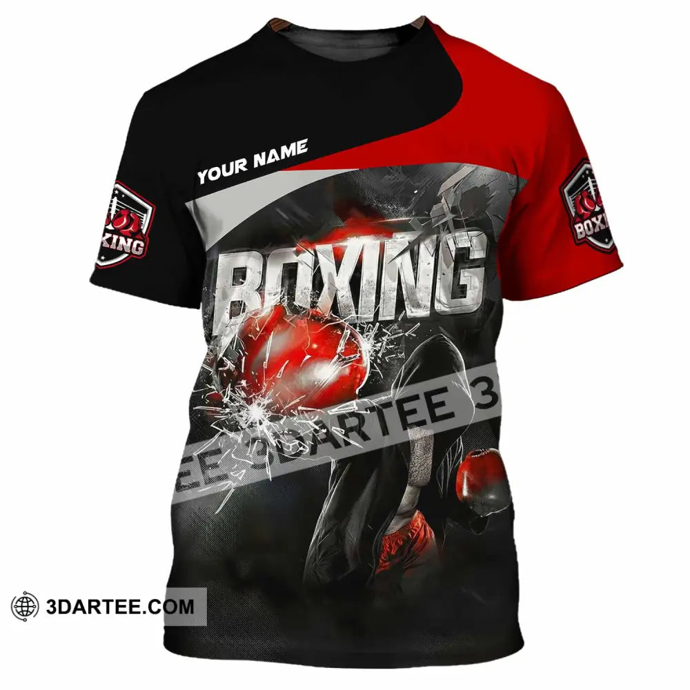 Unisex Shirt - Custom Boxing 3D Shirt T-Shirt / S T-shirt