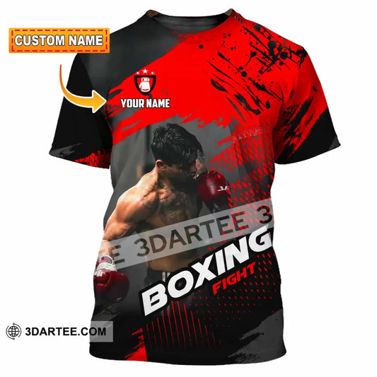 Unisex Shirt - Custom Boxing Fight 3D Shirt - T-shirt
