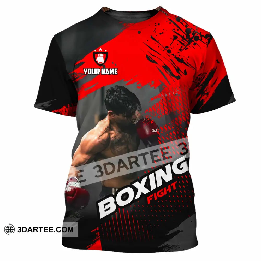 Unisex Shirt - Custom Boxing Fight 3D Shirt - T-Shirt / S - T-shirt