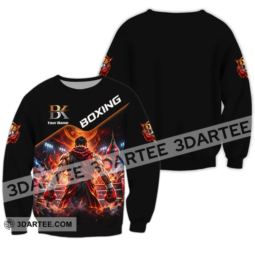 Unisex Shirt - Custom Boxing Shirt - Long Sleeve / S - T-shirt