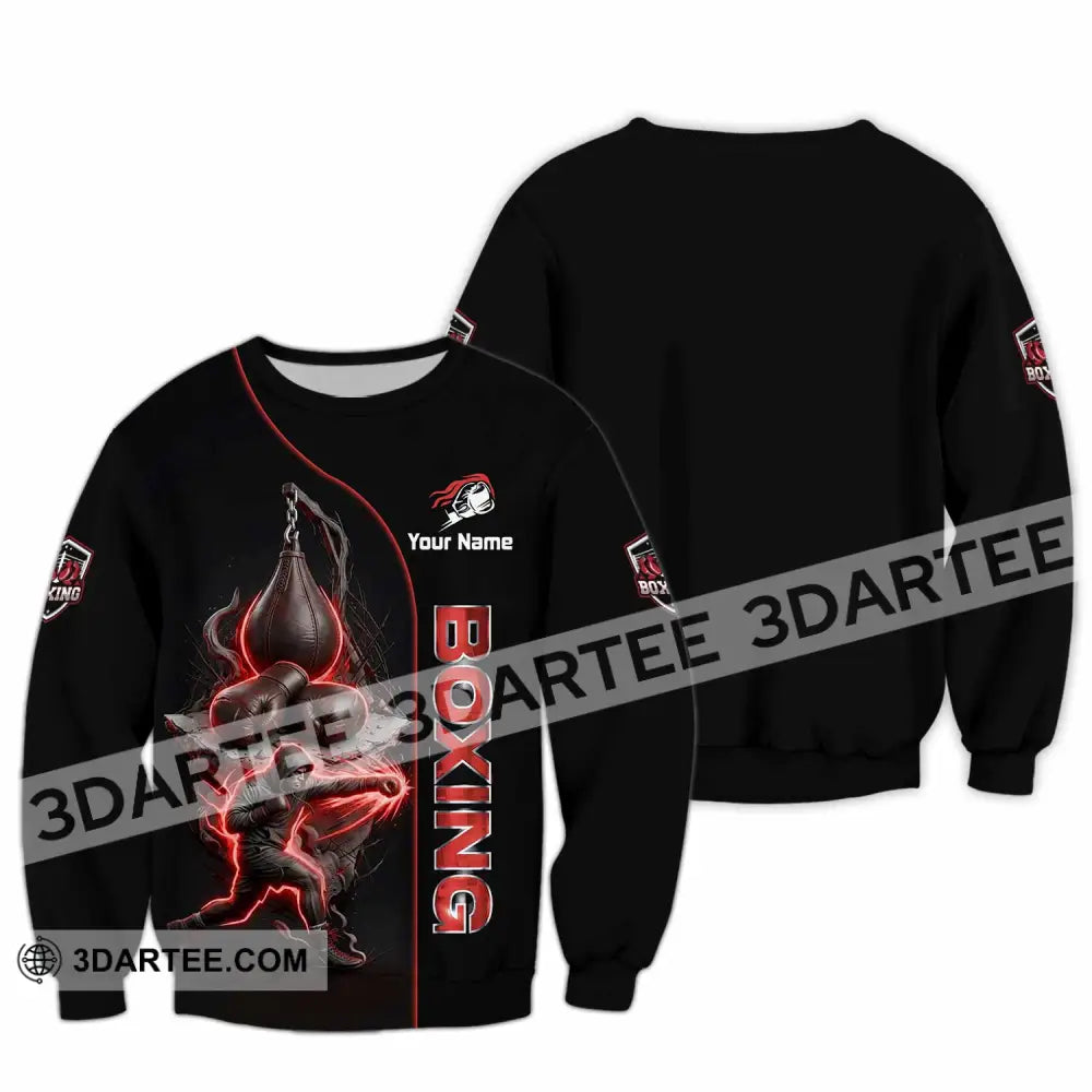 Unisex Shirt - Custom Boxing Shirt - Long Sleeve / S - T-shirt