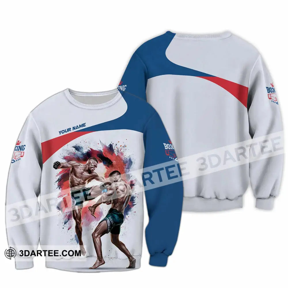 Unisex Shirt - Custom Boxing Lover Shirt Long Sleeve / S T-shirt