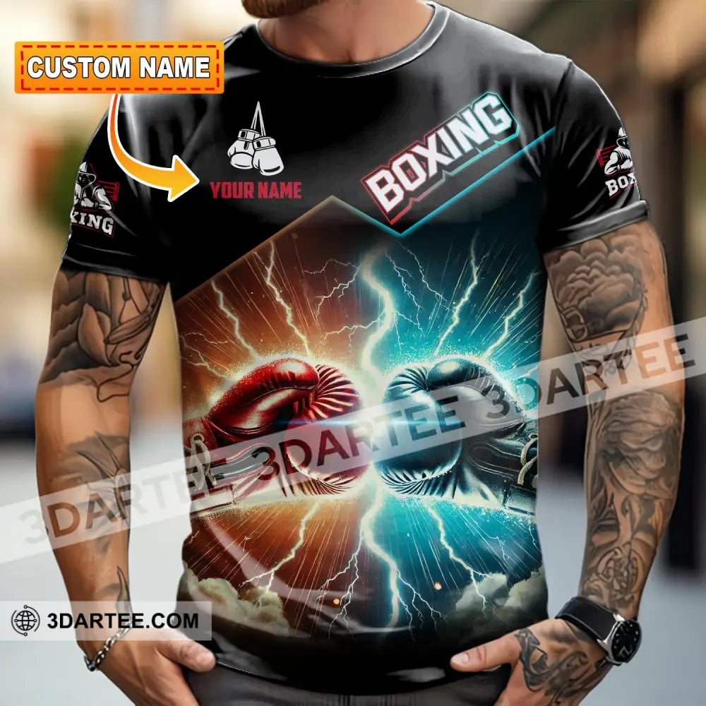 Unisex Shirt - Custom Boxing Lover Sport Shirt T-shirt