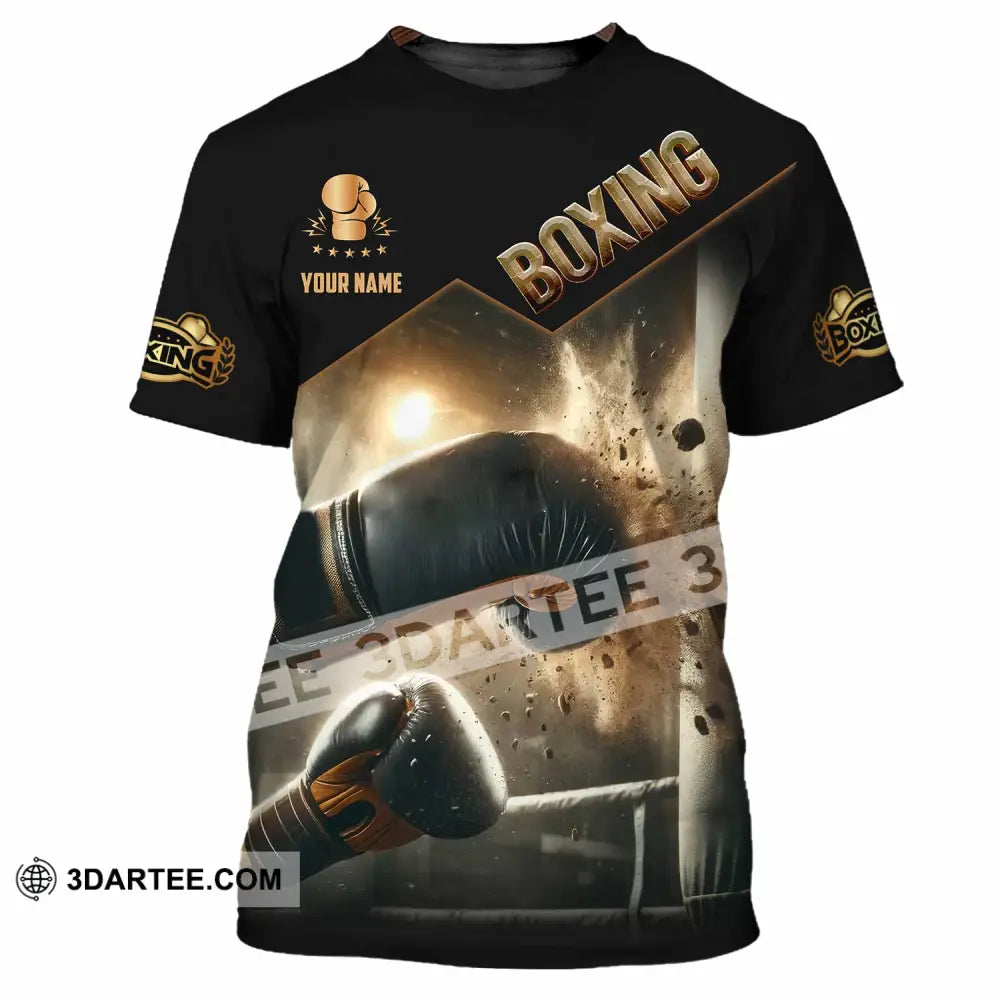 Unisex Shirt - Custom Boxing Lover Sport Shirt T-Shirt / S T-shirt