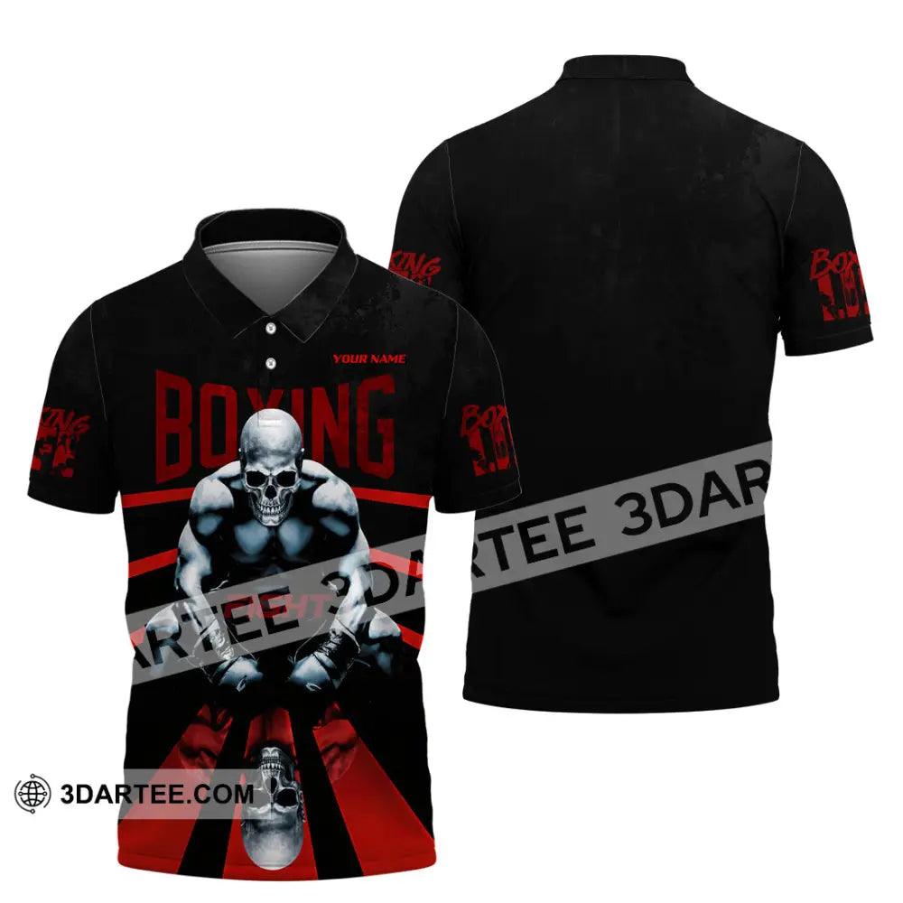 Unisex Shirt - Custom Boxing Shirt - Polo Shirt / S - T-shirt