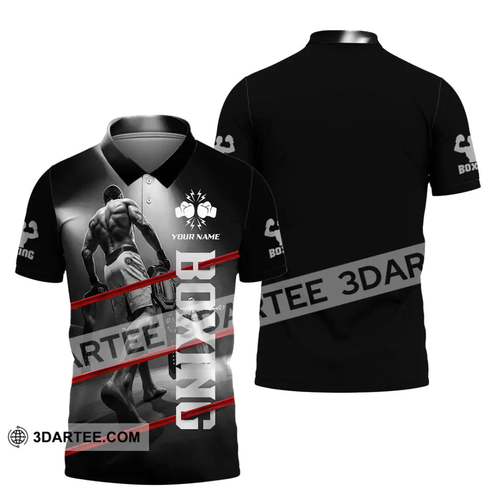 Unisex Shirt - Custom Boxing Shirt - Polo Shirt / S - T-shirt