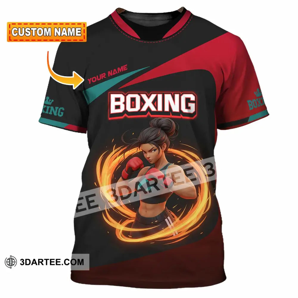 Unisex Shirt Custom Boxing Sport Shirt T shirt