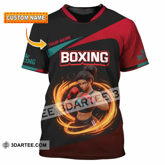 Unisex Shirt Custom Boxing Sport Shirt T shirt